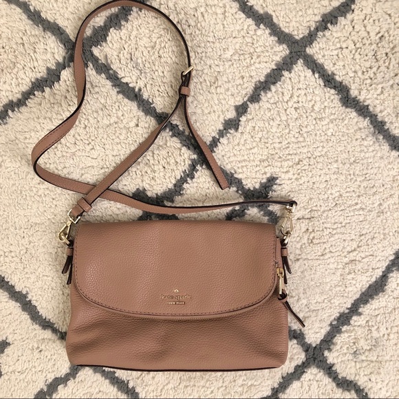 kate spade Handbags - kate spade new york dusty rose/tan crossbody